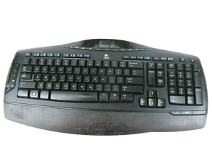 LOGITECH MX3200 CORDLESS WIRELESS KEYBOARD ONLY LASER NO RECEIVER - Picture 1 of 8
