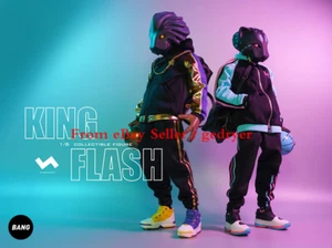 J.T STUDIO STREET MASK Series KING & FLASH 1:6 Action Figure Model In Stock - Picture 1 of 11
