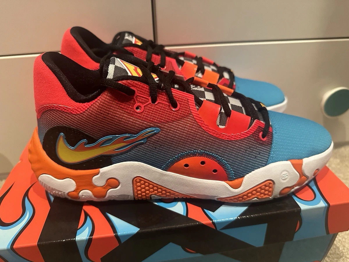 Nike PG 6 x Hot Wheels Blue/Orange/Red 2022 for Sale