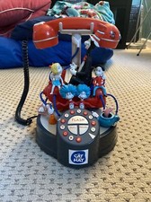 Dr. Seuss The Cat in the Hat VINTAGE 2003 Landline Telephone, 12"Hx8"W