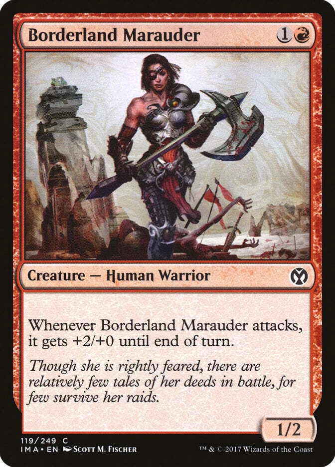 Borderland Marauder [Iconic Masters] Magic MTG - Image 1 of 1