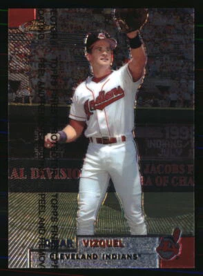 Omar Vizquel 1999 Finest #74 BASEBALL Card - Image 1 of 2