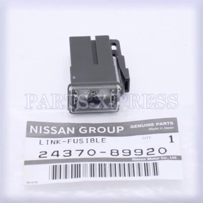 GENUINO OEM NUEVO CONECTOR NISSAN INFINITI ENLACE FUSIBLE GRIS MONTAJE 24370-89920 Foto 1 de 4