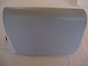 "NUEVO Bolso de Mano Cartera Baguette Cuero Azul Claro L 8"" H 6"" W 3"" Bolso de Hombro - Imagen 1 de 5
