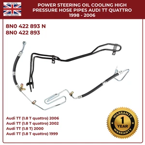Power Steering Oil Cooling High Pressure Hose Pipes For 1998- 06 Audi TT Quattro - Picture 1 of 15