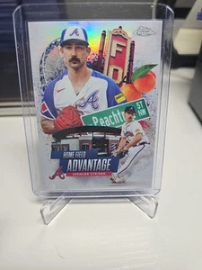 Topps Chrome Spencer Strider Home Field Advantage 2025 #HA-23 Braves - Imagen 1 de 2