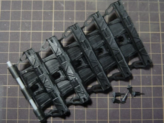 Piastre per carri armati tedeschi in scala 1/6 fatte a mano amatoriali (per... - Immagine 1 di 4