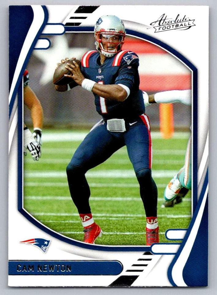 2021 Panini Absolute Cam Newton New England Patriots #27 - Image 1 of 2