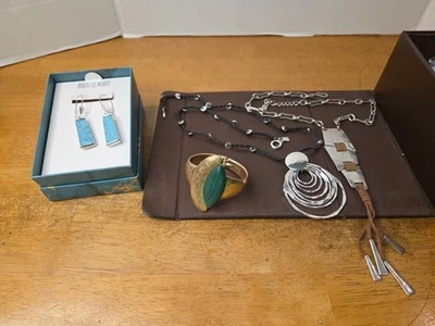 LOTE DE PENDIENTES PULSERA COLLAR RLM SOHO ROBERT LEE MORRIS Foto 1 de 4