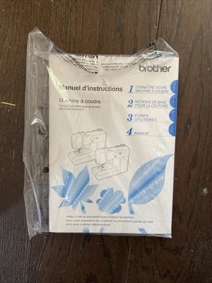 Brother Sewing Machine Manual  888-E33/E34/E36/E37 - Image 1 of 2