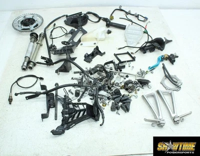 08-16 YAMAHA YZF R6 PARTS HARDWARE PEGS SPROCKET AXLE THROTTLE LEVER BOLTS - Image 1 of 4