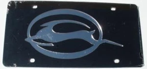 Placa de matrícula Chevy Impala negra cortada con láser - IMPBLLS - Imagen 1 de 1
