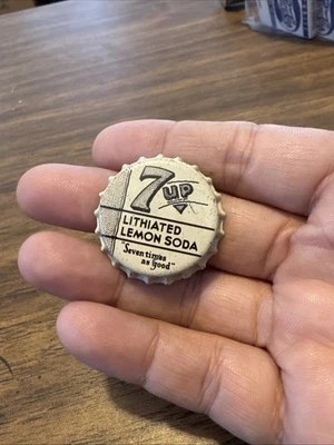1920's 7UP SEVEN UP Soda Bottle Cap Cork Unused  “Seven Times As Good” - Image 1 of 4