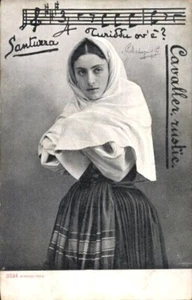 Santuzza, OPERA Singer Cavalleria Rusticana; Composer Masgagni; No Division Back - Picture 1 of 2