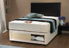 Box Room Divan Storage Bed And Mattress With Storage + Headboard Option 