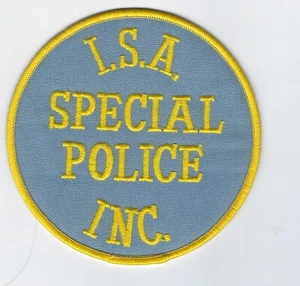 **I.S.A. SPECIAL POLICE INC. POLICE PATCH** - Picture 1 of 1