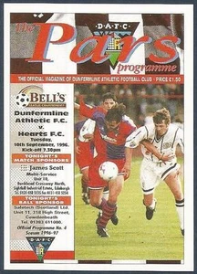LIGA DE FÚTBOL ESCOCESA PANINI 97- #091-PROGRAMA DUNFERMLINE ATLÉTICO V CORAZONES - Imagen 1 de 1