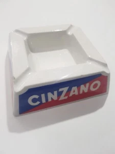 POSACENERE CINZANO FORMA QUADRATA 17X17 VINTAGE - Foto 1 di 13