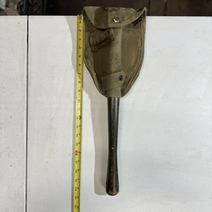 VTG Vietnam era U.S. 1965 Gardex-090 shovel & pick M-1956 Canvas And Leather - Picture 1 of 13