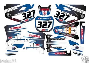 YAMAHA YZF250 YZF 250 YZ250F F YZ 450 YZ450F Motocross Kit vinyl 2003 2005 - Picture 1 of 1