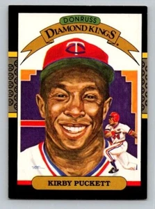 1987 Donruss - Diamond Kings #19 Kirby Puckett - Picture 1 of 2