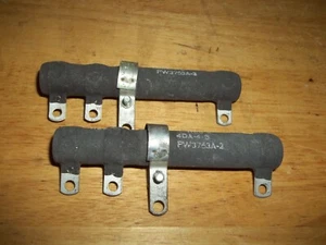 2-Vintage IRC 537 Res 4 (4DA-4-B) Resistors Pt.# PW3763A2,Unused - Bild 1 von 3