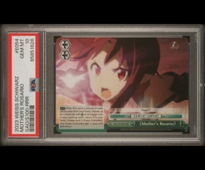 Mother's Rosario Yuuki S100-E054 RRR Sword Art Online Weiss Schwarz PSA 10 - Picture 1 of 2