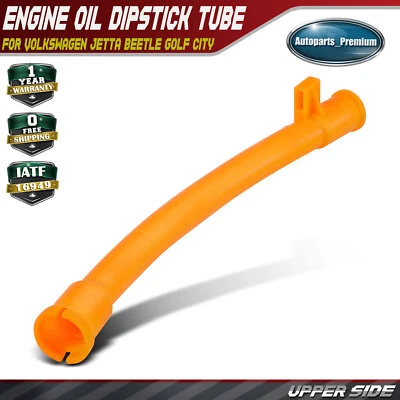 Upper Engine Oil Dipstick Tube for Volkswagen Jetta Beetle Golf City Jetta City - Image 1 of 4