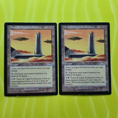 FORBIDDING WATCHTOWER (×2) | URZA'S LEGACY | PORTUGUESE | MTG | LP | #C777 - Image 1 of 4