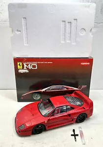 FERRARI F40 COMPETIZIONE RED 1/12 DIECAST MODEL CAR BY KYOSHO KS 08602 CR - Picture 1 of 19