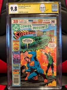 DC Comics Presents #26 CGC 9.8 Newsstand Signed Wolfman White Pages 1st Cyborg - Picture 1 of 2