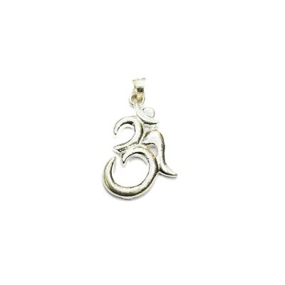 Silver 925 Antique Traditional Oham pendant  for peace and luck - Image 1 of 3