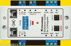 Viessmann 52292 Doppel-Multiplexer für zwei Lichtsignale / Multiplex-Technologie