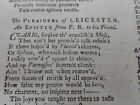 Leicester Ode & Fishing Perch Etc     Abstract Page  Pages  X1 (1743)