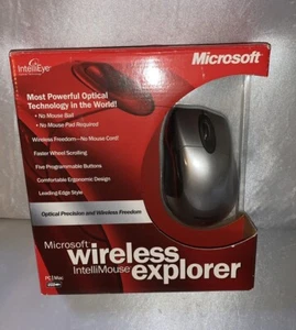 Microsoft Wireless Intellimouse Explorer PC/Mac USB 0501 Teilenr. X08-28885 - Bild 1 von 8