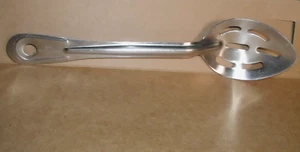 "Cuchara para servir grande ranurada vintage Halco 18/8 de acero inoxidable, #4754, Japón 11-1/4""" - Imagen 1 de 6
