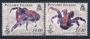 2009 PITCAIRN ISLAND COCONUT CRABS SET OF 2 FINE MINT MNH - Picture 1 of 1