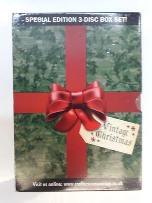 Crafter's Companion Vintage Christmas 3 Disc 2 Crafting CDs & DVD Xmas Gift - Image 1 of 4