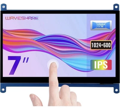 Waveshare 7inch HDMI LCD (C) Capacitive Touch Screen Display Supports... - Image 1 of 4