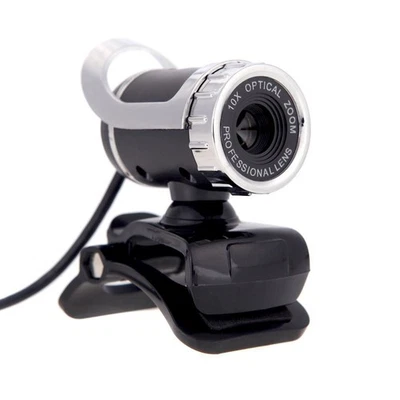 Usb 2,0 12-Megapixel--Kamera-Web-Cam 360 Grad Mit Mic-Clip-On Für Desktop-S2182 - Bild 1 von 4
