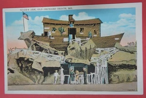 VTG POSTCARD-NOAHS ARK-OLD ORCHARD BEACH-MAINE - Picture 1 of 2