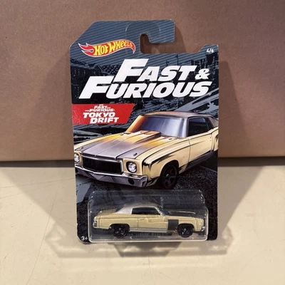'70 Monte Carlo 4/6 Fast and Furious Tokyo Drift Tan 2019 Hot Wheels - Image 1 of 4