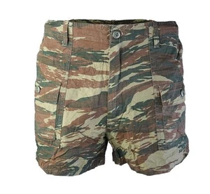 Pantalones cortos de campo de verano de camuflaje con patrón de lagarto griego - Imagen 1 de 1