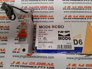 RCBO 1P+N 6KA 10A C Curve | 30MA Type AC | Compact Design - NHP M6RCBS1030C - Picture 1 of 1
