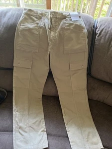 NWT Madewell '90s Straight Cargo Pants High Rise Khaki 31” Waist X 30” - Picture 1 of 6