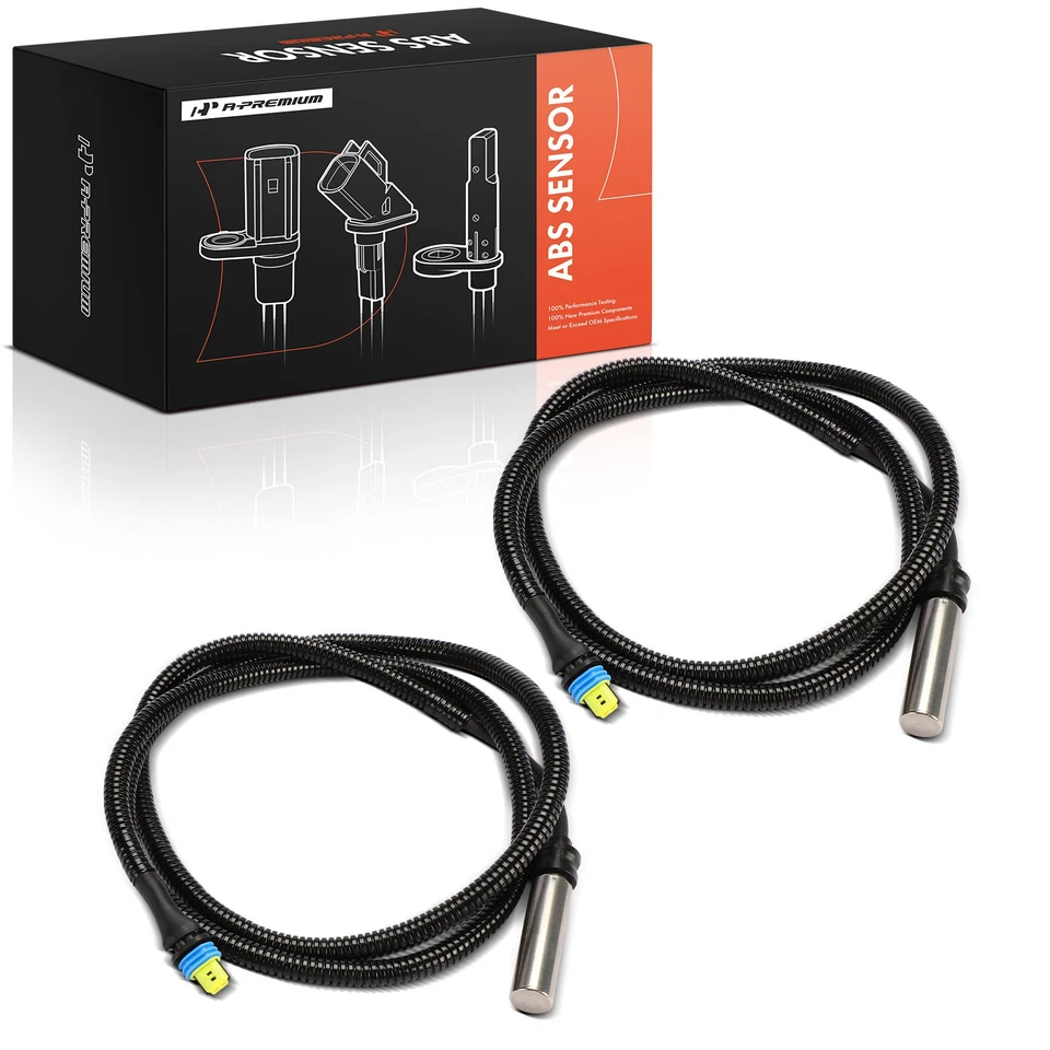 A-Premium 2x Sensor de velocidad de rueda ABS delantero o trasero para Chevy GMC T6500 Isuzu HTR Foto 1 de 4