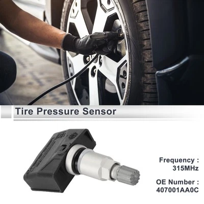 Sensor de presión de neumáticos No.407001AA0C para Nissan Máxima 2007-2012 1 pieza 315 MHz Foto 1 de 4