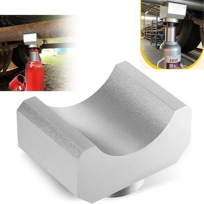 Universal Bottle Jack Tool Floor Jack Axle Adapter Lifting Saddle Aluminum - Image 1 of 4