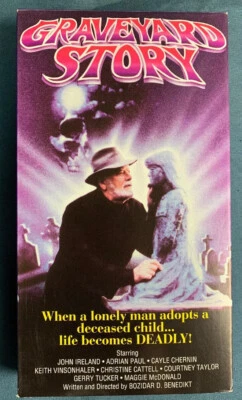 Graveyard Story (VHS ,1992, Rare) John Ireland, Adrian Paul - B2G1FREE - Imagem 1 de 2