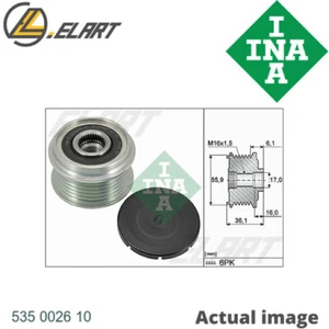 FREEWHEEL ALTERNATOR CLUTCH PULLEY FOR VOLVO 850,LS,B 5204 T,B 5204 FT INA 535 - Picture 1 of 7